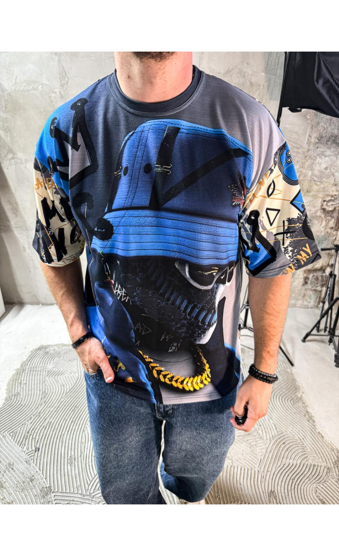 Футболка оверсайз   літо весна легка посадка