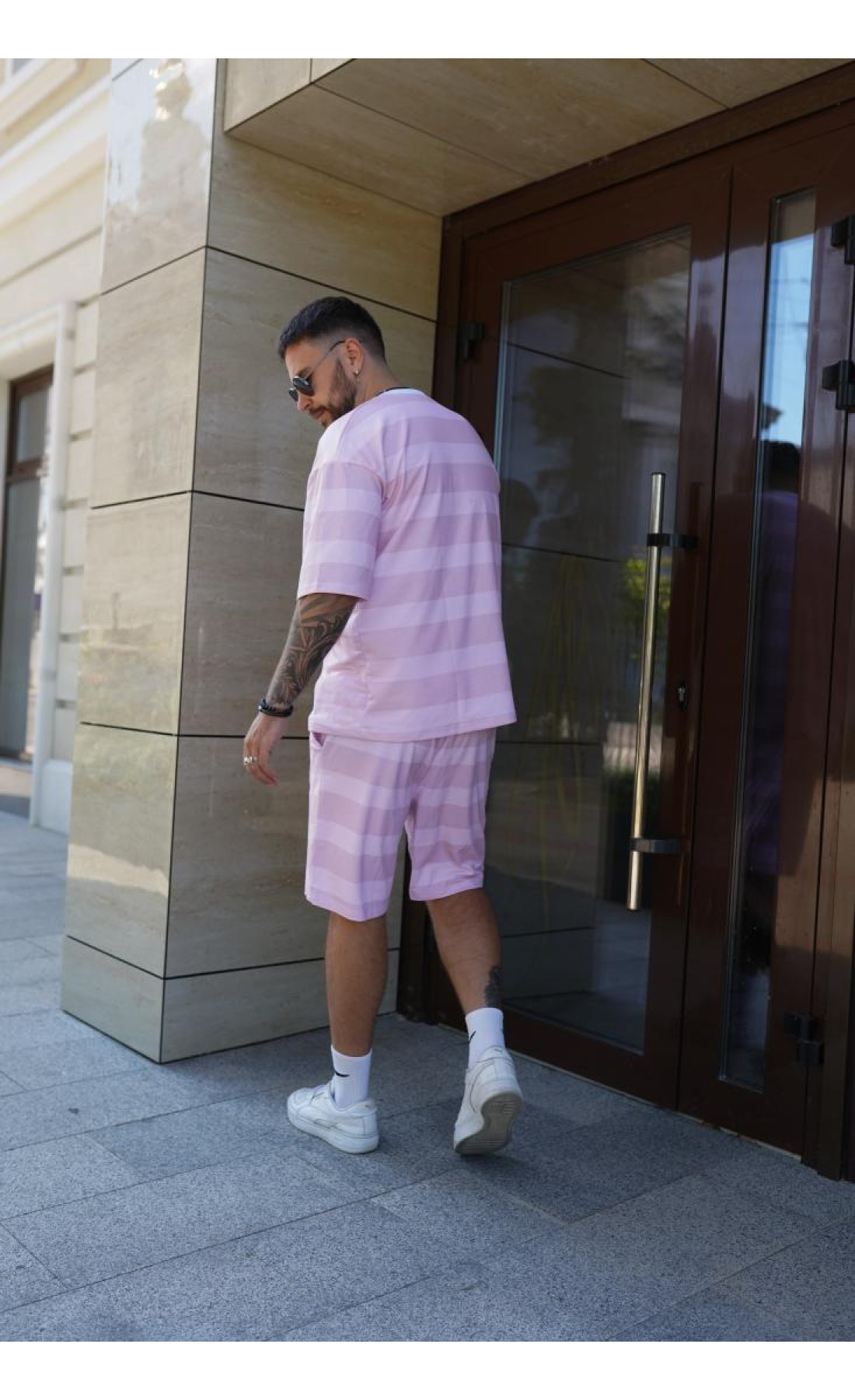 Літній чоловічий спортивний костюм з написом