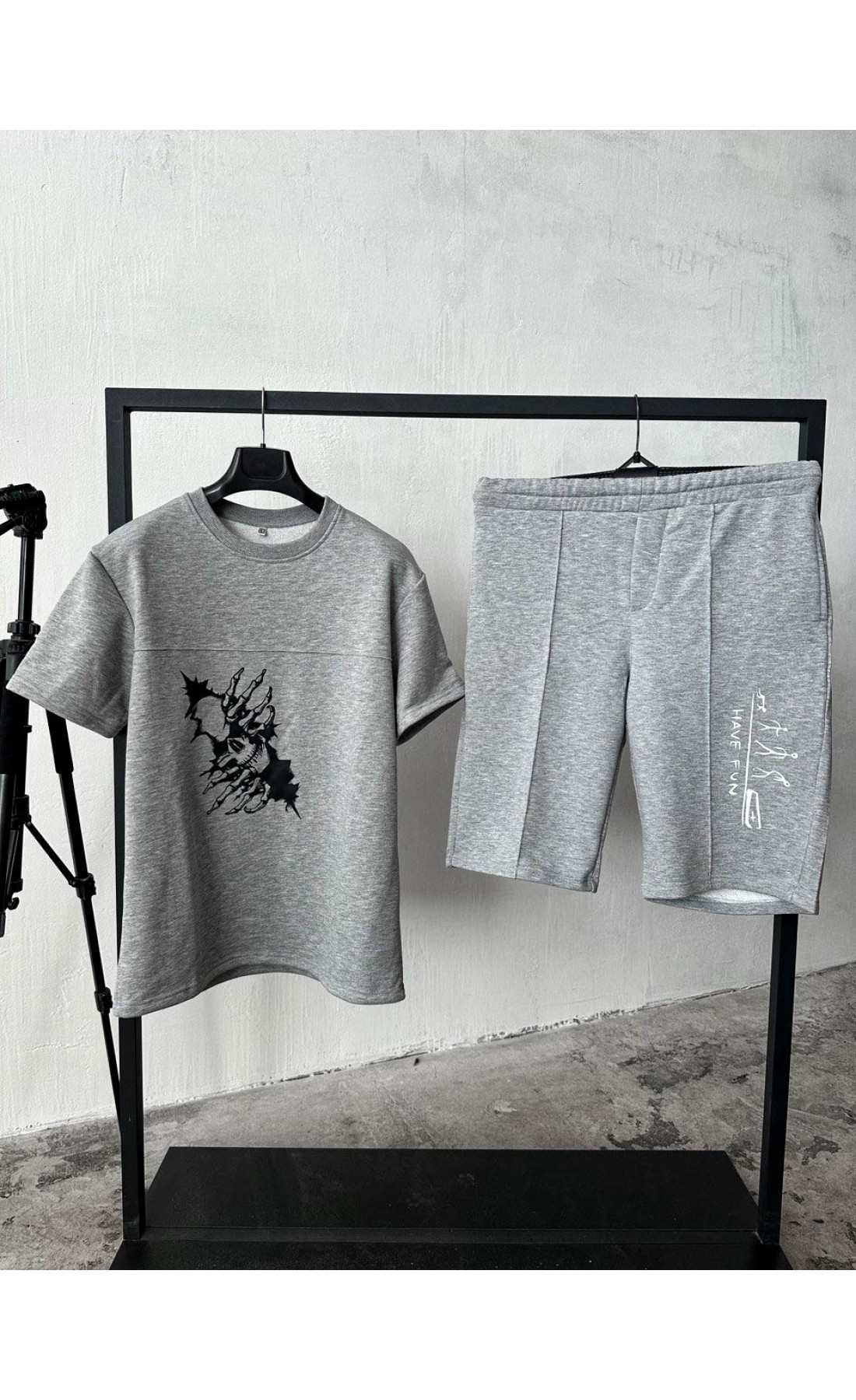 Комплект футболка/шорти дтф-петля трьохнитка