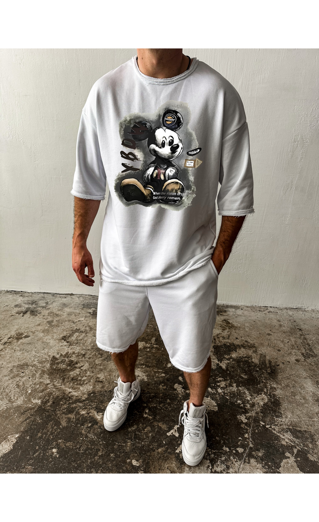 Комплект футболка та шорти дтф топ якість ніть петля