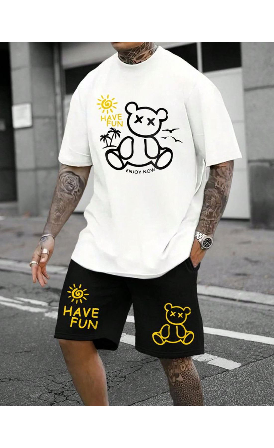 Комплект футболка та шорти дтф,молодіжний літній костюм