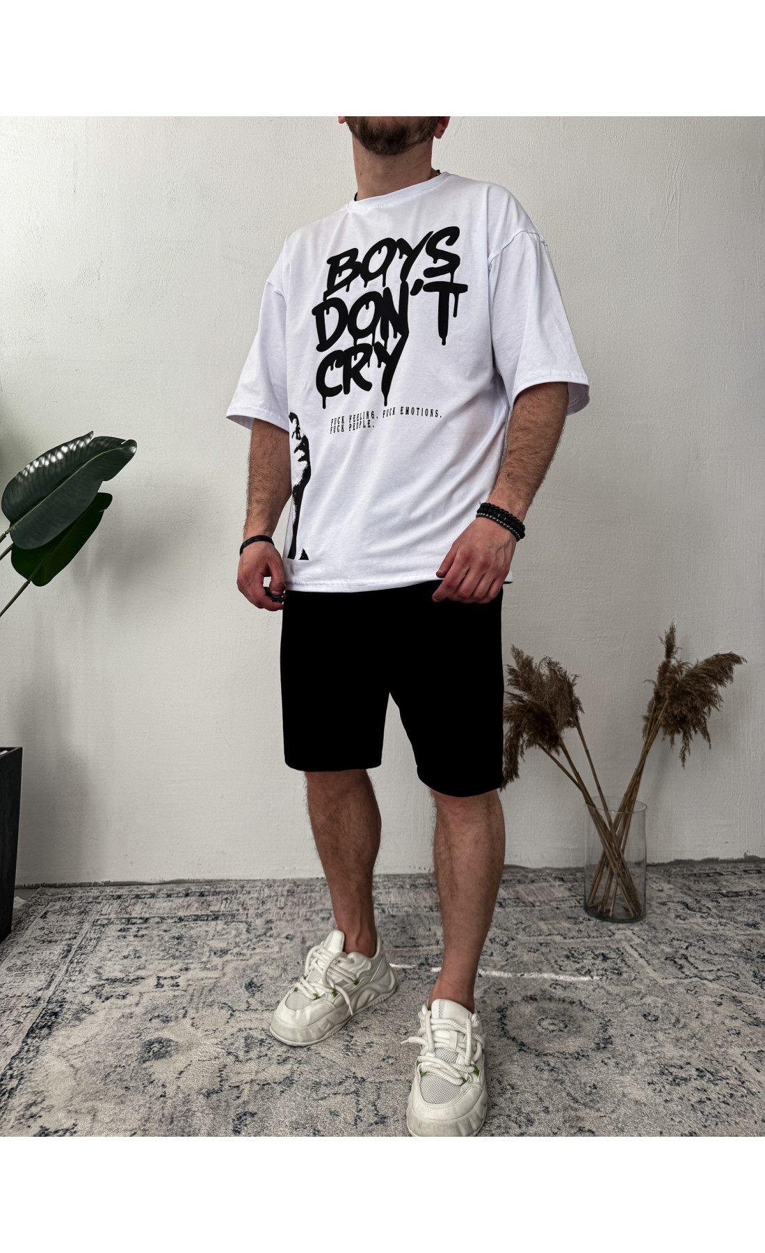 Комплект футболка шорти чоловічий літо весна з принтом