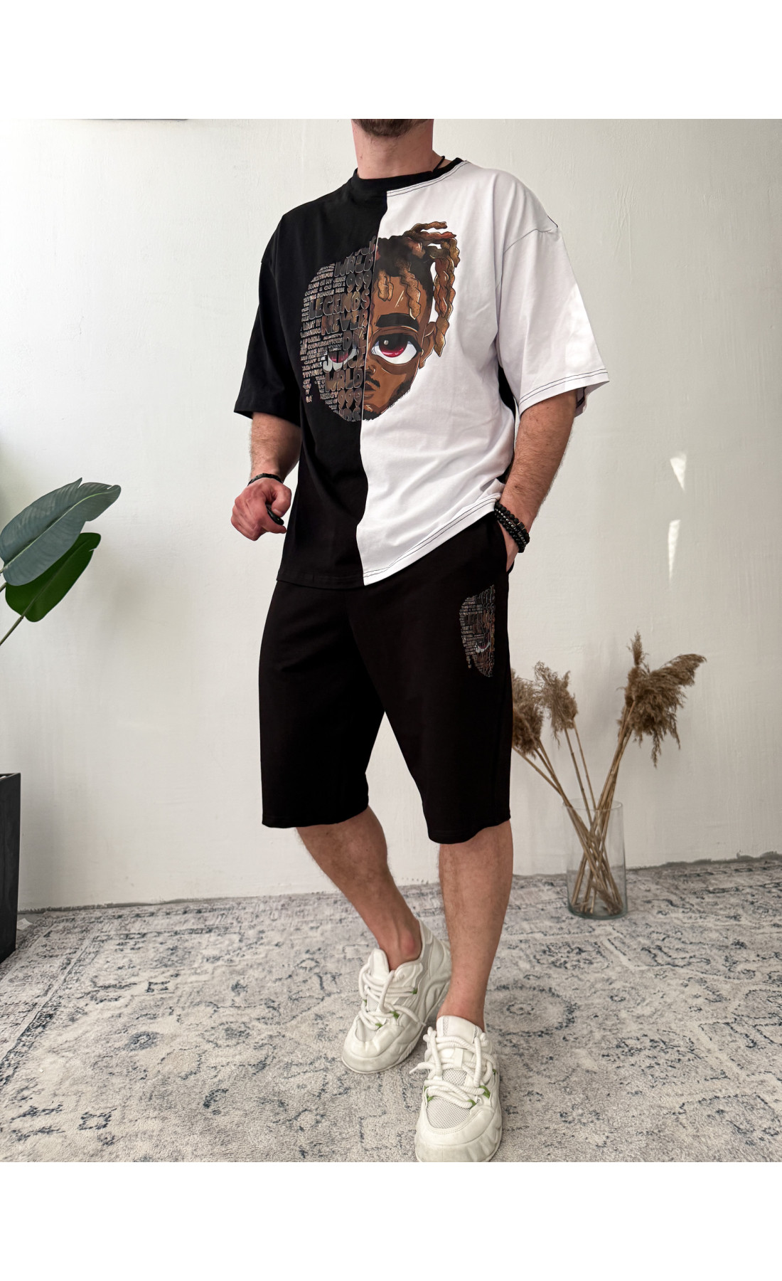 Комплект футболка шорти чооловічий легкий літо весна