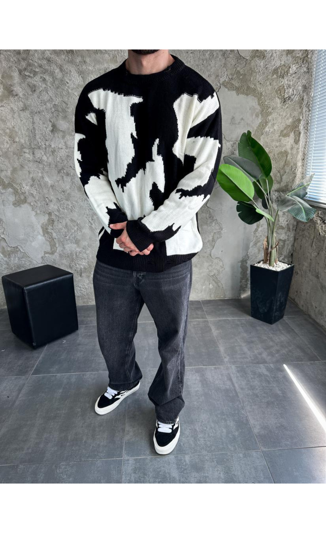 Светр чоловічий стильний модний осінь весна