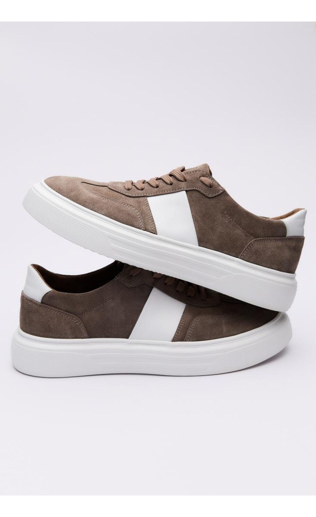 Кеди чоловічі  висока посадка натуральна шкіра