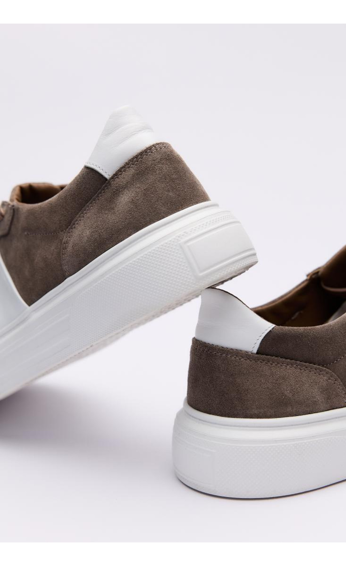 Кеди чоловічі  висока посадка натуральна шкіра