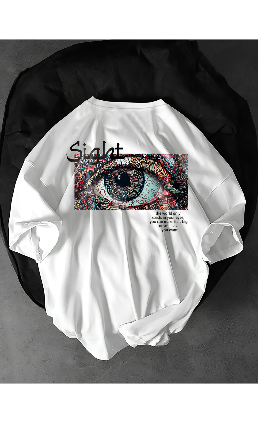 Футболка з дтф принтом оверсайз чоловіча жіноча