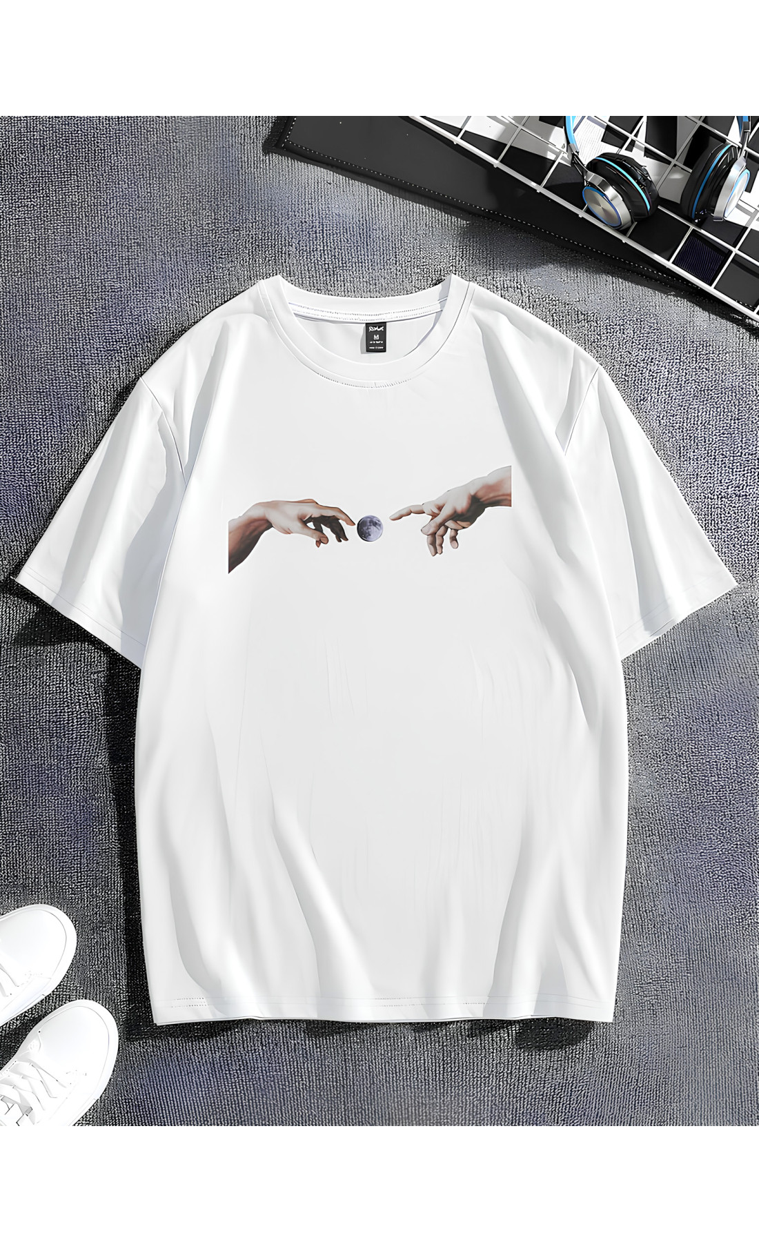 Футболка з дтф принтом оверсайз унісекс  виробництво україна