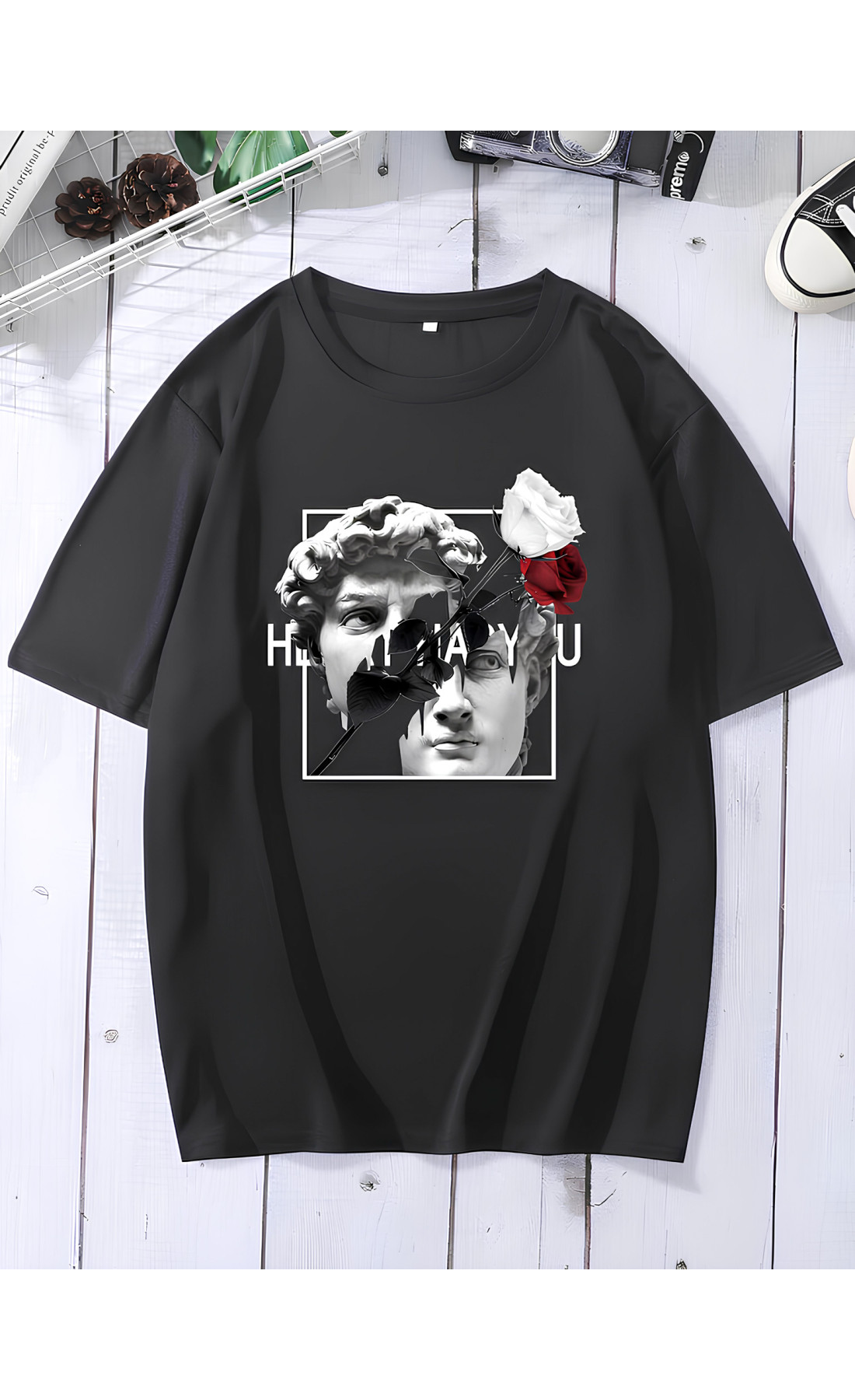 Футболка з дтф принтом оверсайз унісекс  виробництво україна