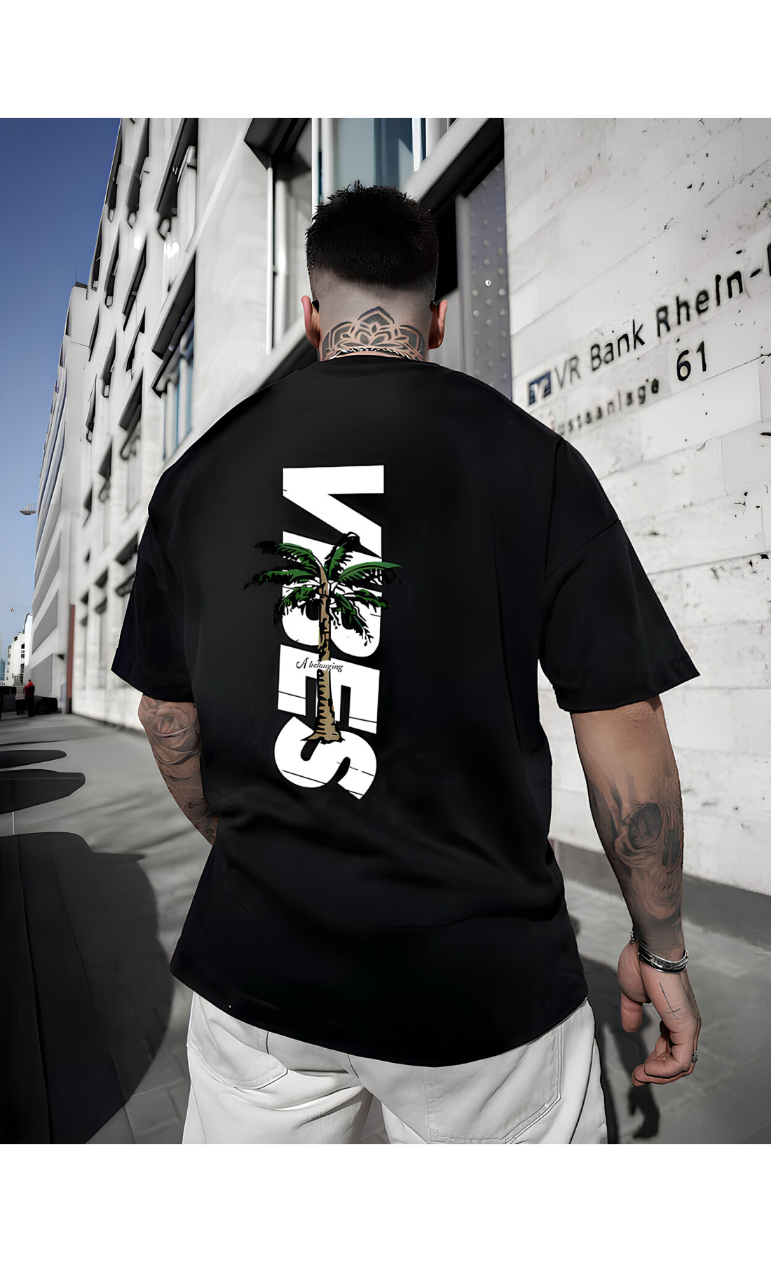 Футболка з дтф принтом оверсайз унісекс  виробництво україна