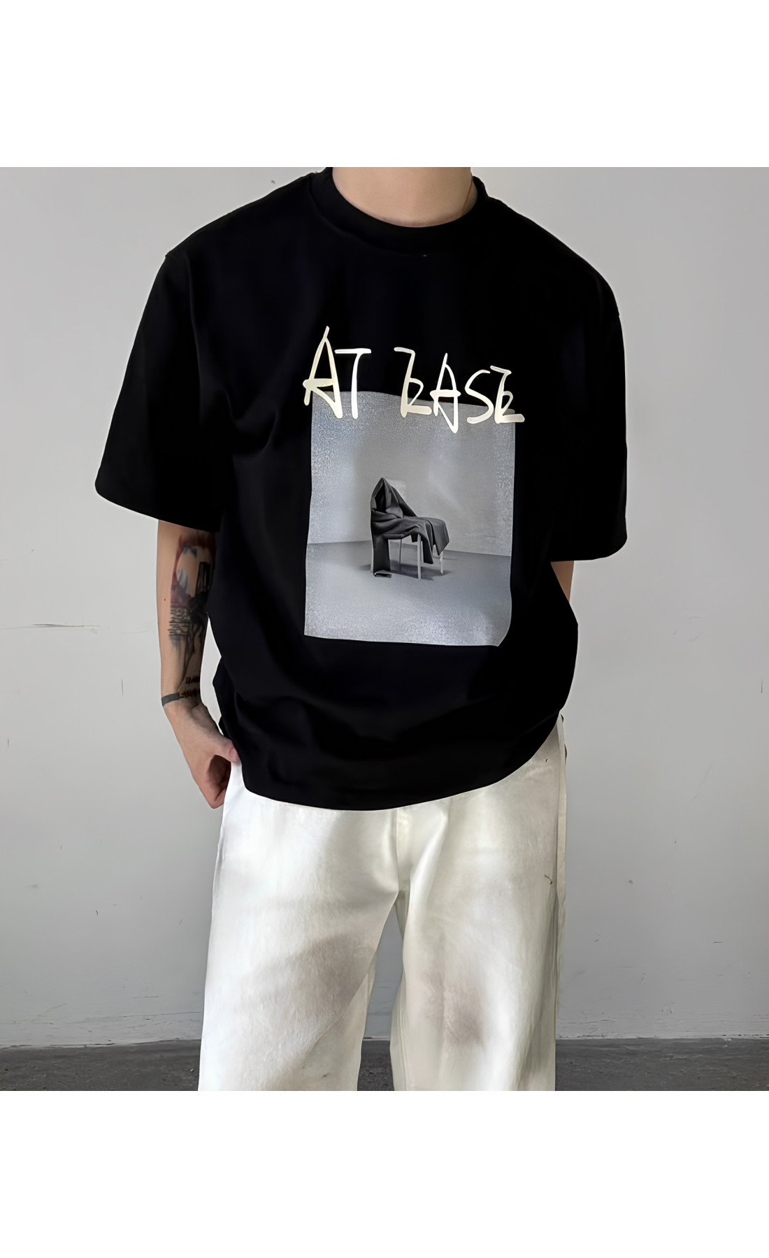 Футболка з дтф принтом чоловіча жіноча оверсайз