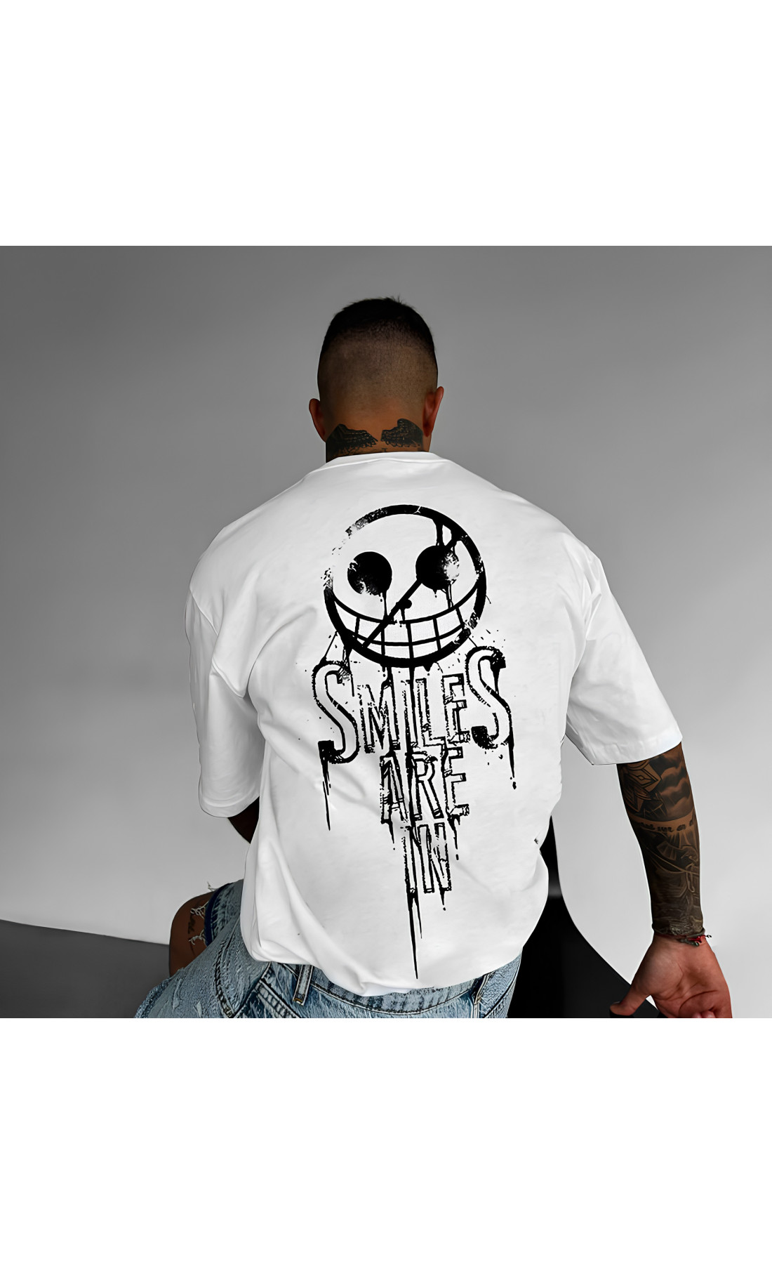 Футболка з дтф принтом чоловіча жіноча оверсайз