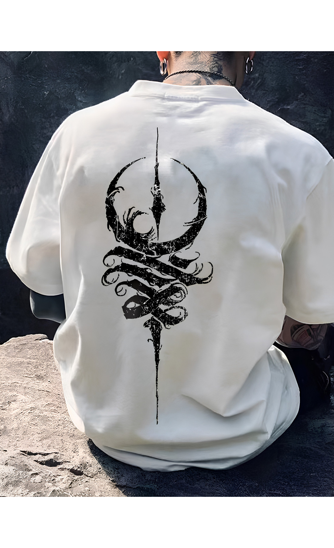 Футболка з дтф принтом чоловіча жіноча оверсайз