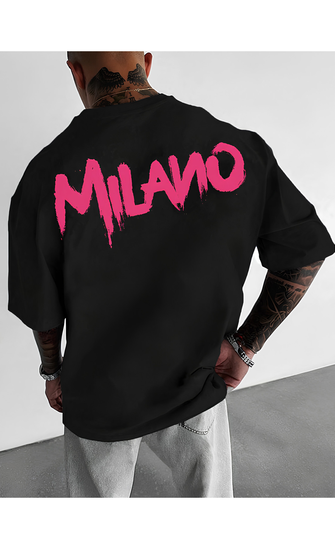 Футболка з дтф принтом унінекс оверсайз