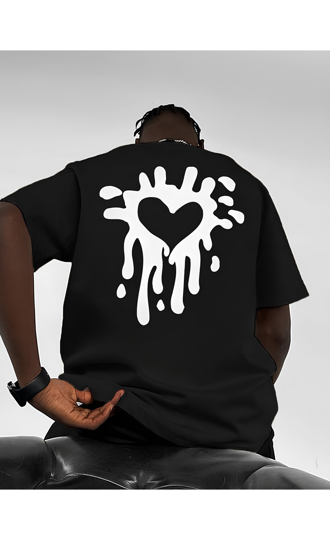 Футболка з дтф принтом унінекс оверсайз