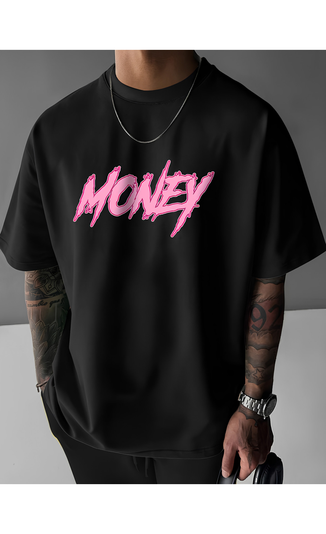 Футболка з дтф принтом унінекс оверсайз