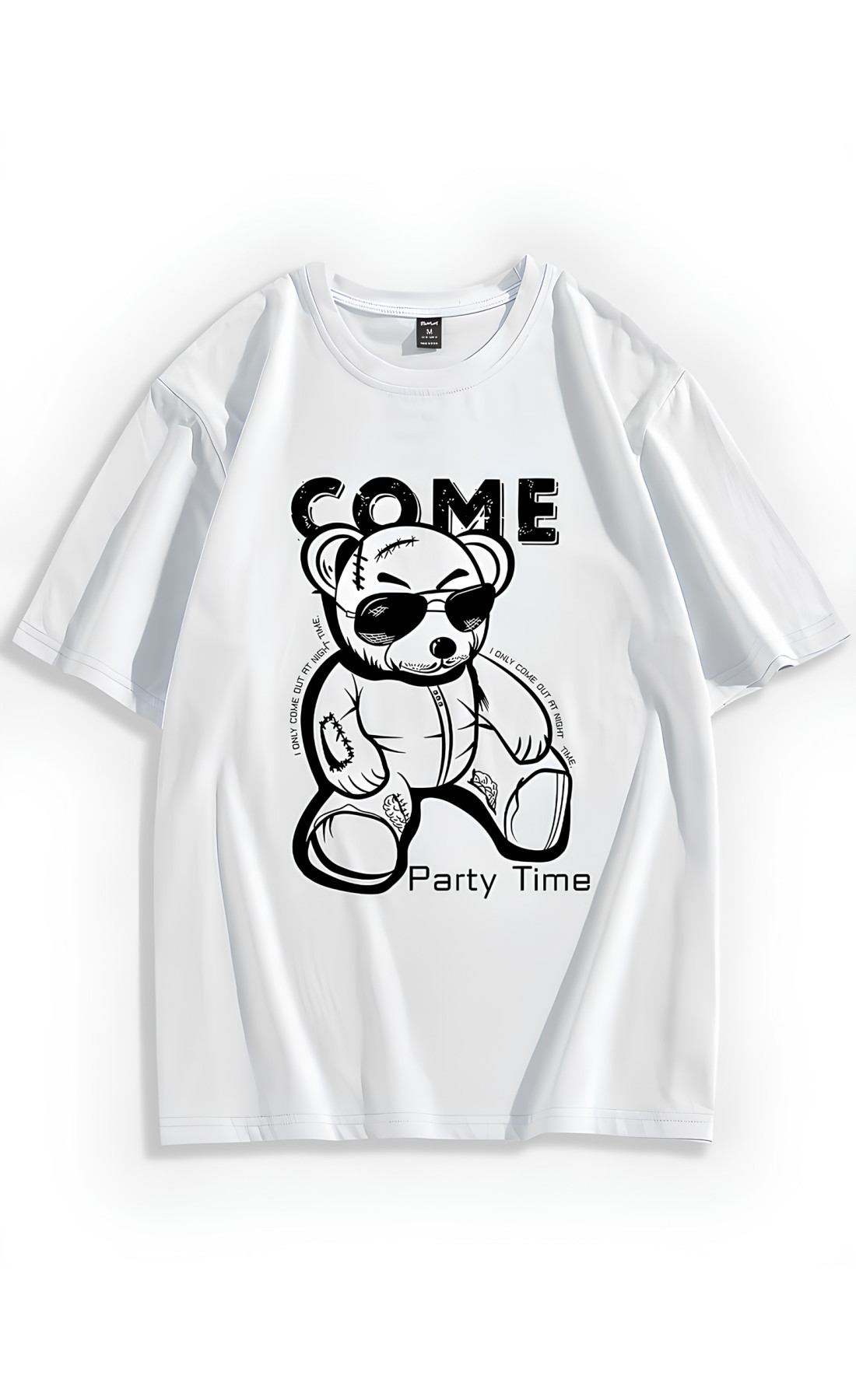 Футболка з дтф принтом унінекс оверсайз