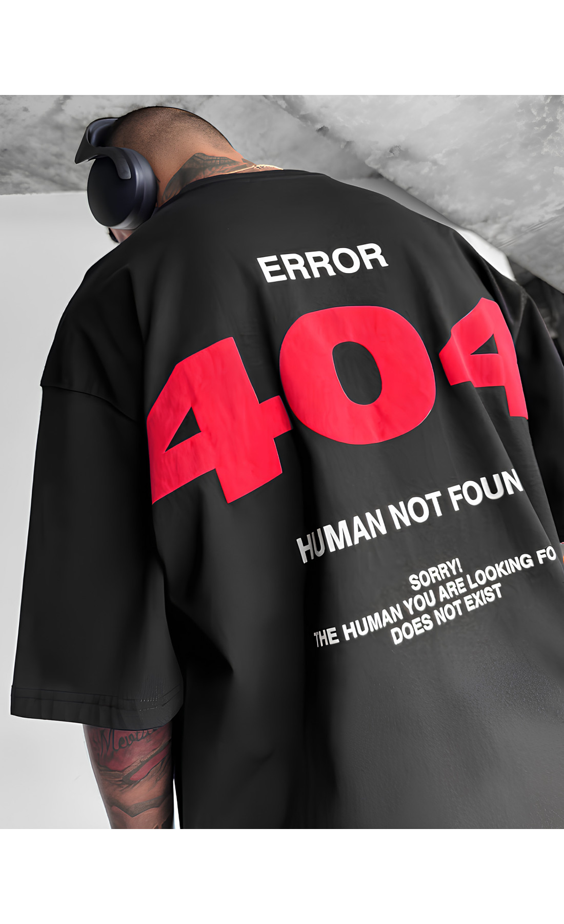 Футболка з дтф принтом унінекс оверсайз