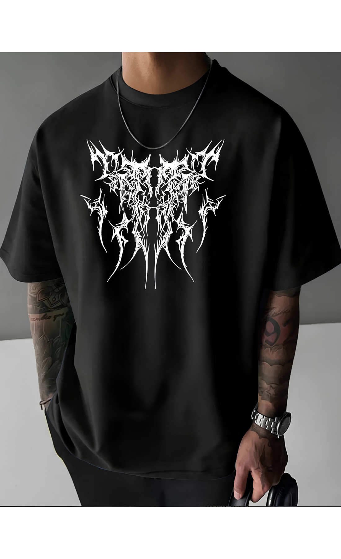 Футболка з дтф принтом унінекс оверсайз