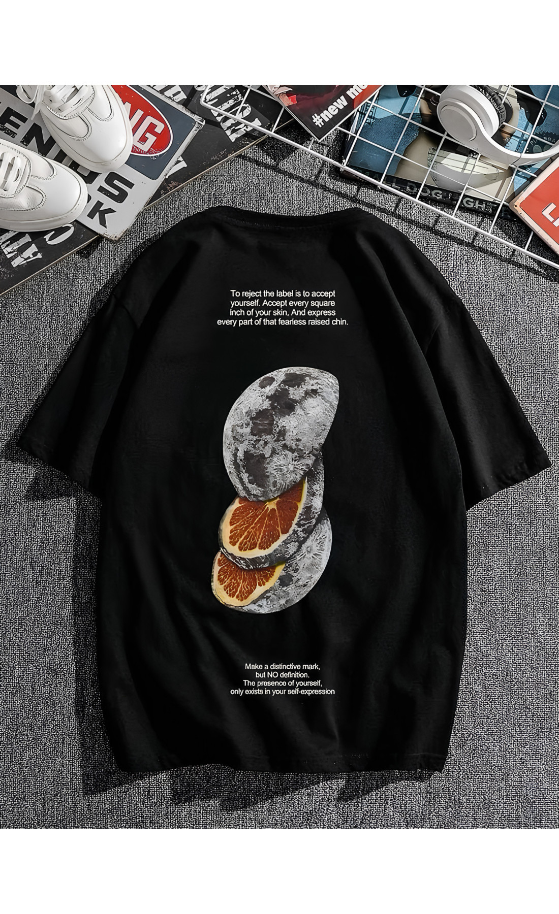 Футболка з дтф принтом унінекс оверсайз