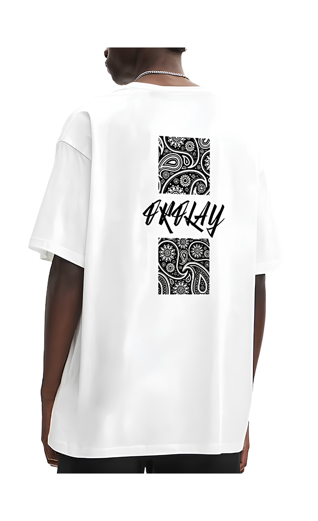 Футболка з дтф принтом унінекс оверсайз