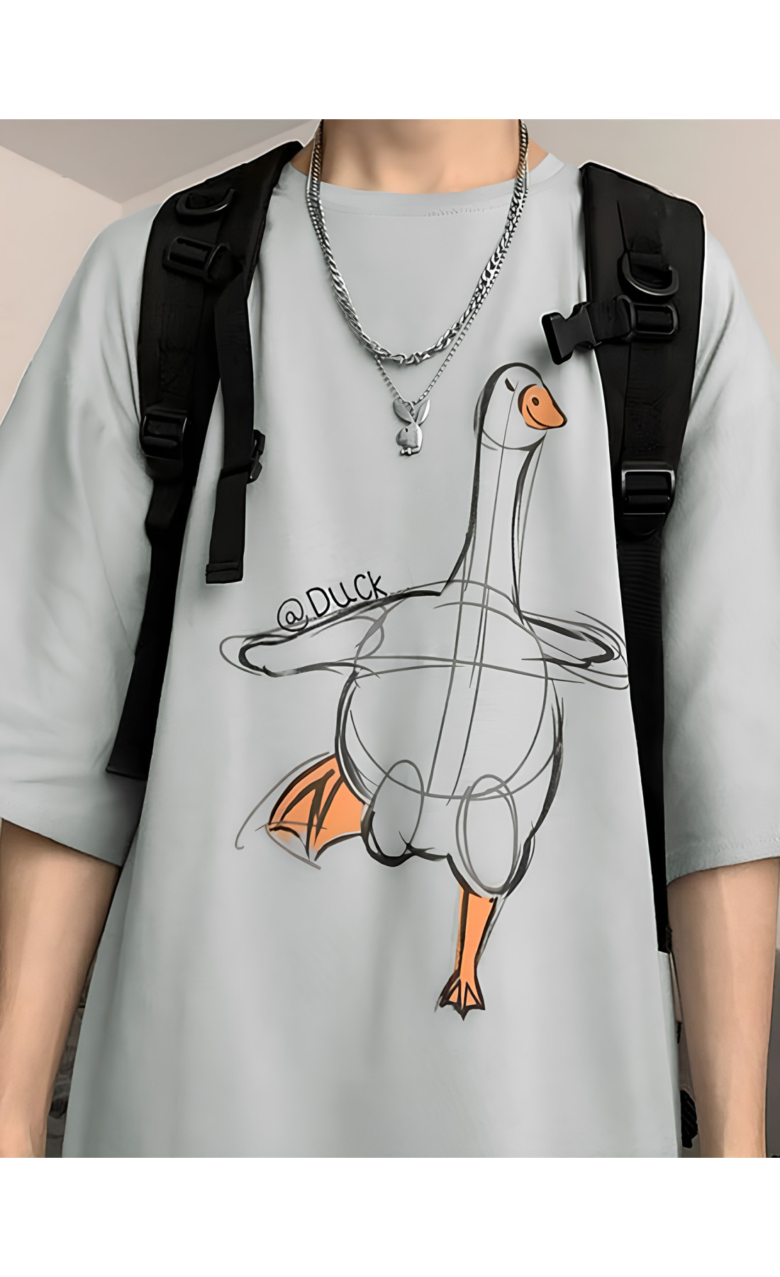 Футболка унісекс з принтом оверсайз  вільна