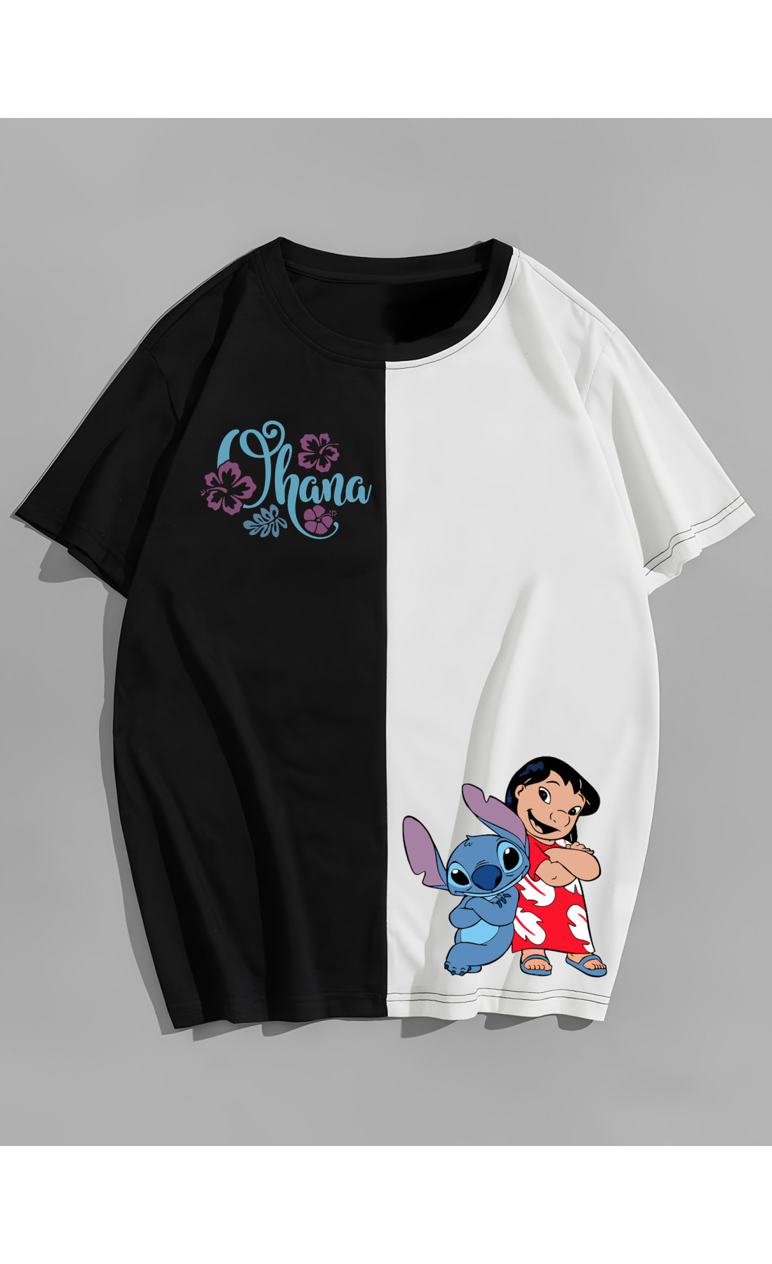 Футболка оверсайз ліло і стіч  унісекс