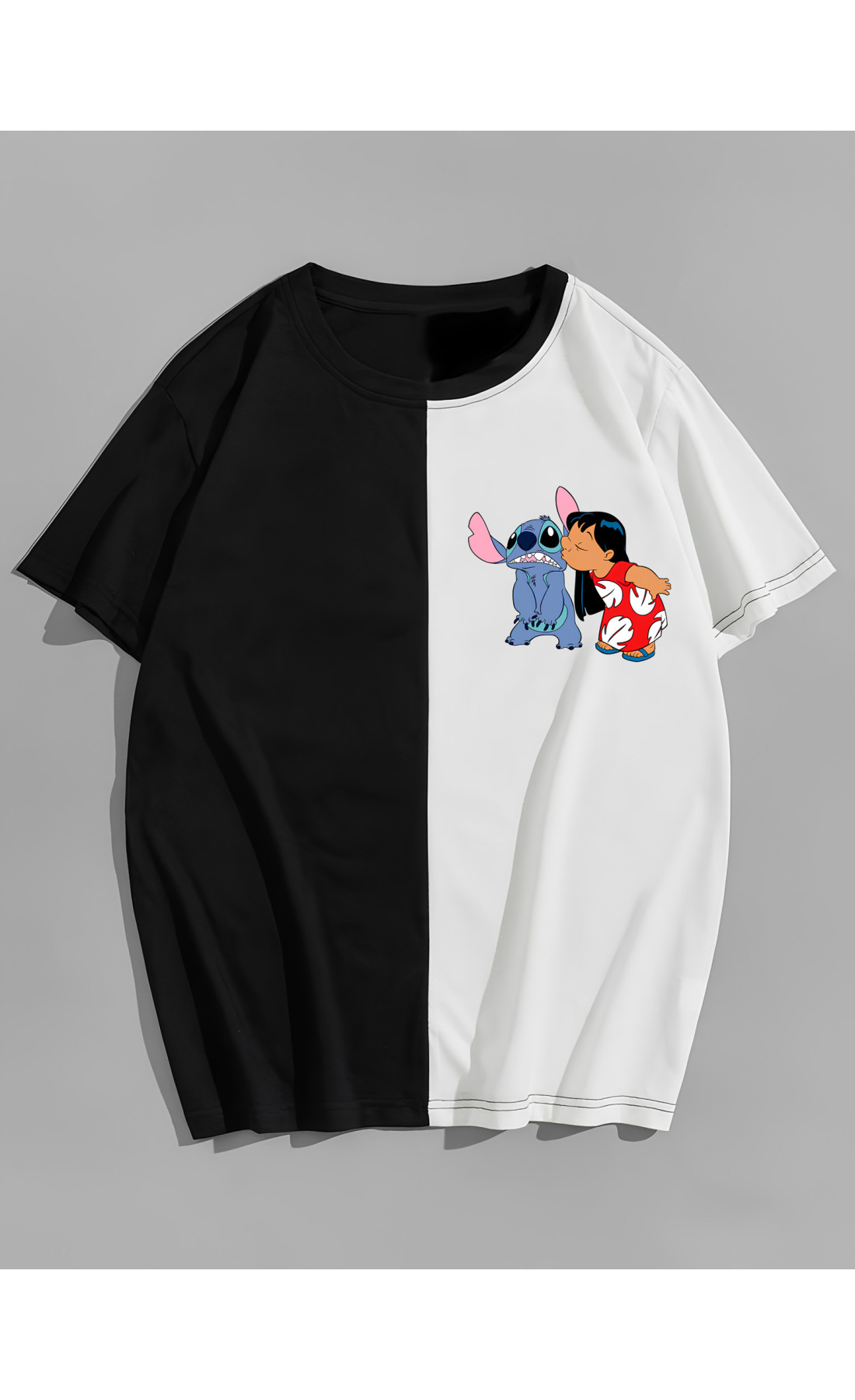 Футболка оверсайз ліло і стіч  унісекс