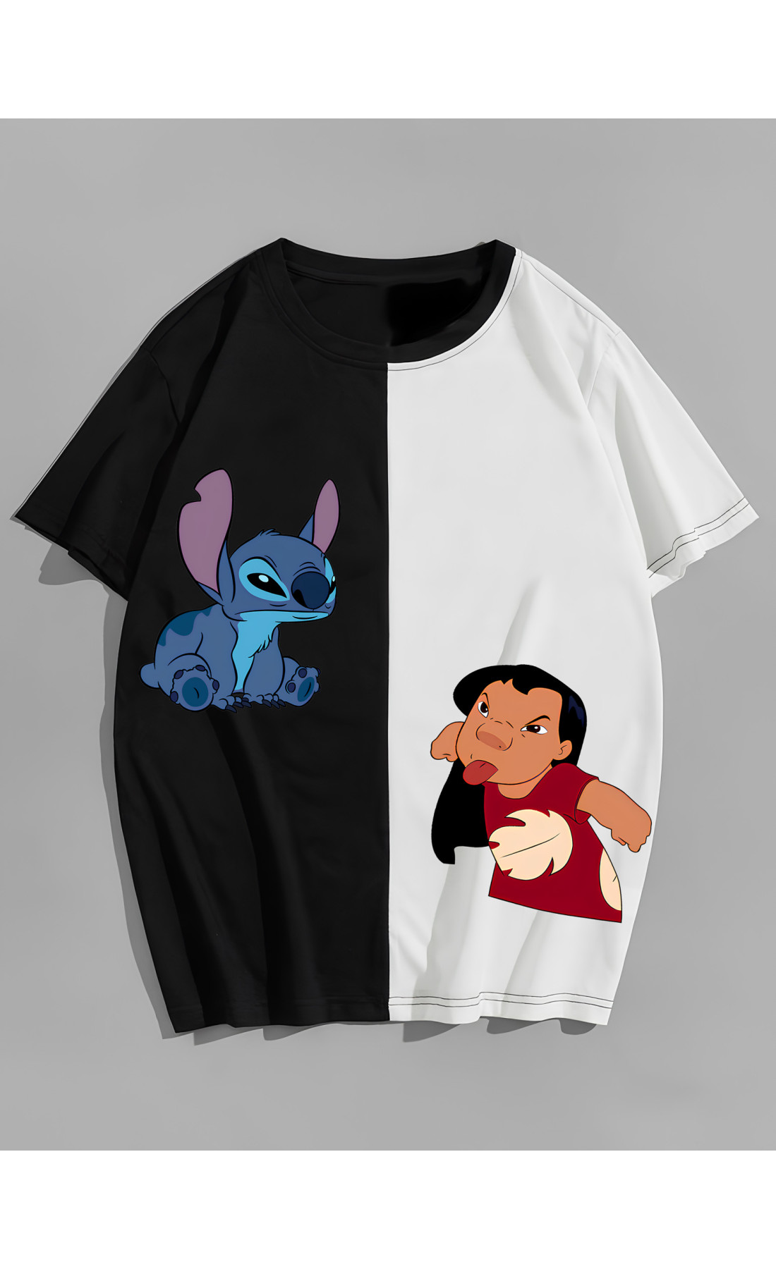 Футболка оверсайз ліло і стіч  унісекс