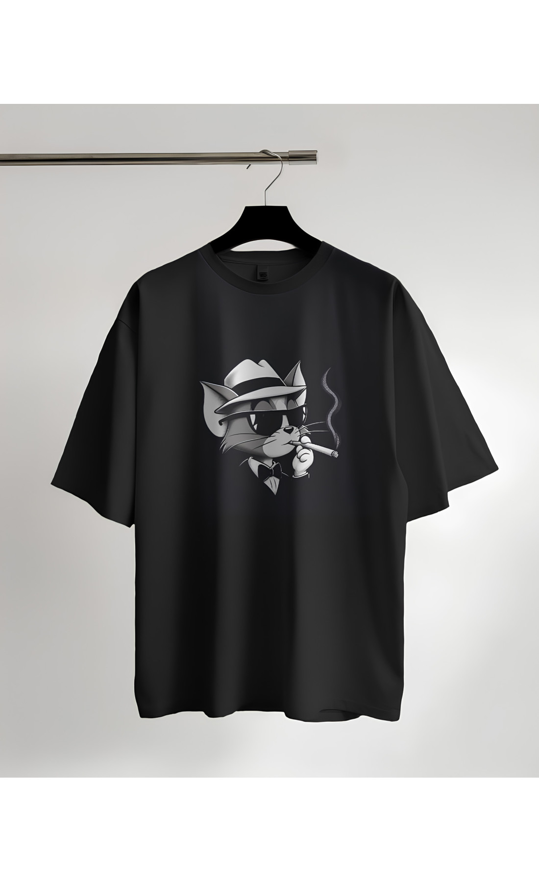 Футболка з принтом чоловіча  оверсайз літо легка трикотаж