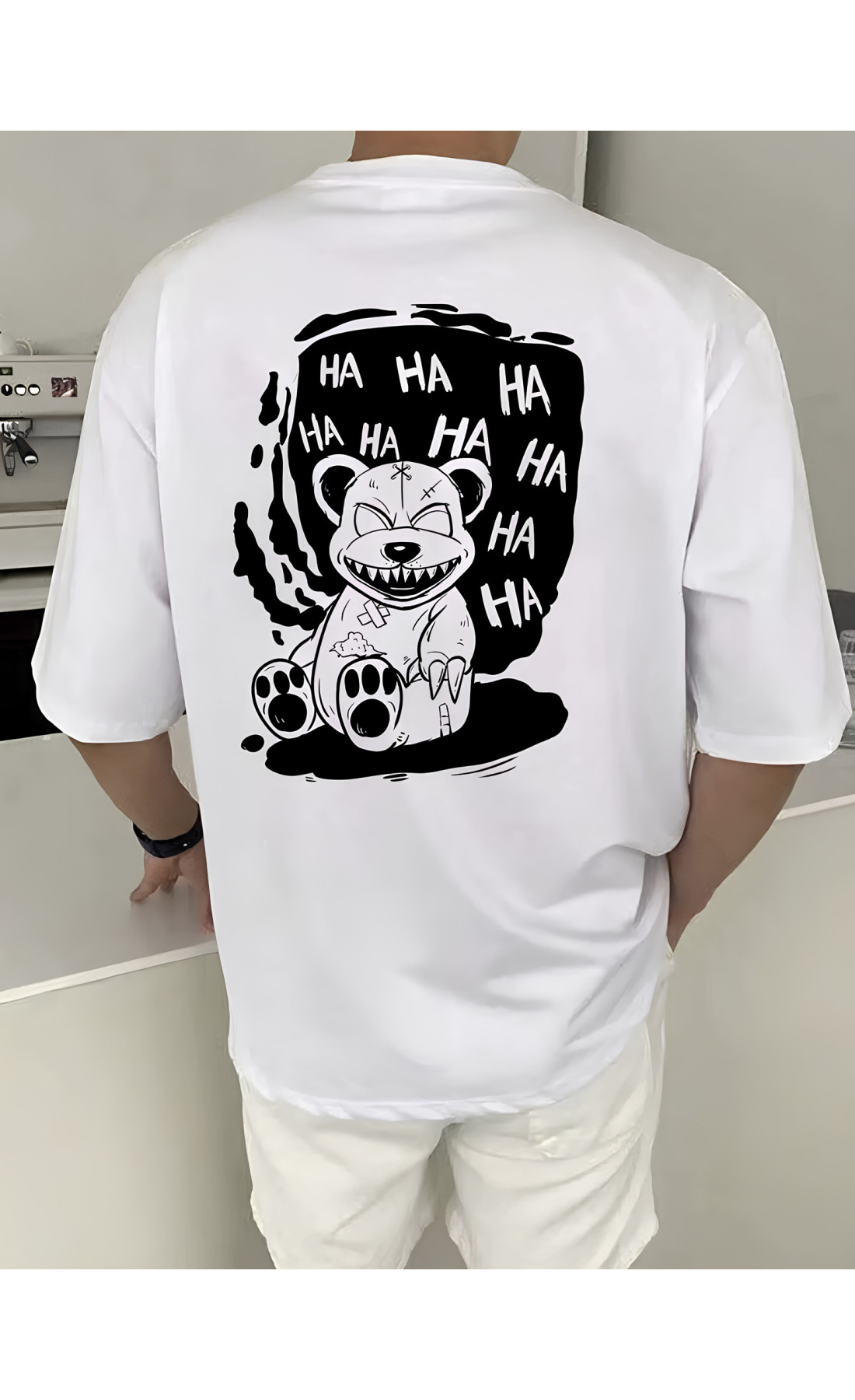 Футболка з принтом чоловіча  оверсайз літо легка трикотаж