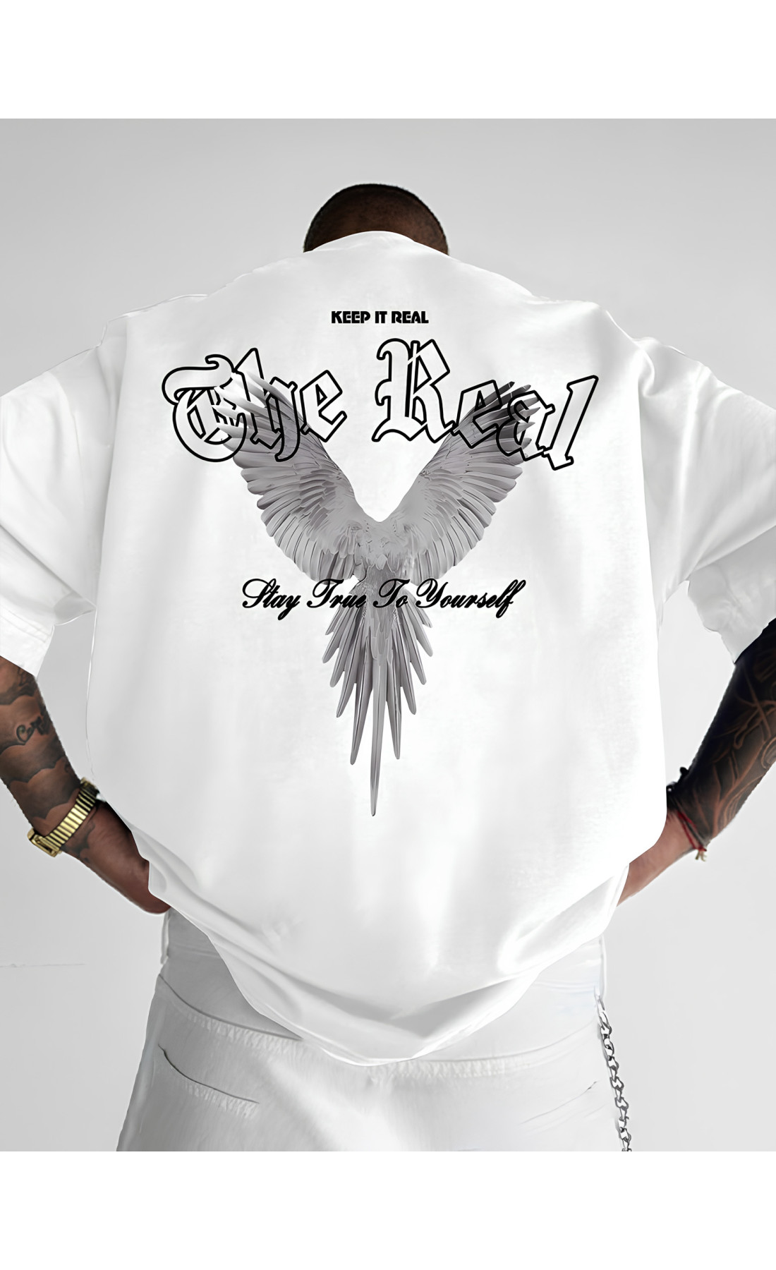 Футболка з принтом чоловіча  оверсайз літо легка трикотаж