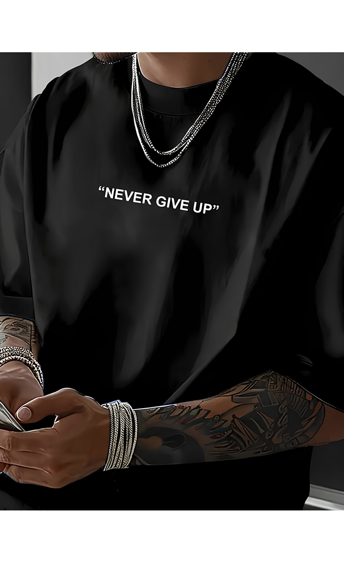 Футболка з принтом чоловіча  оверсайз літо легка трикотаж