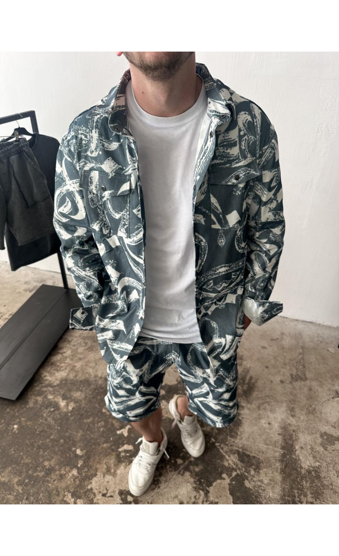 Костюм котон плотний чоловічий стильний