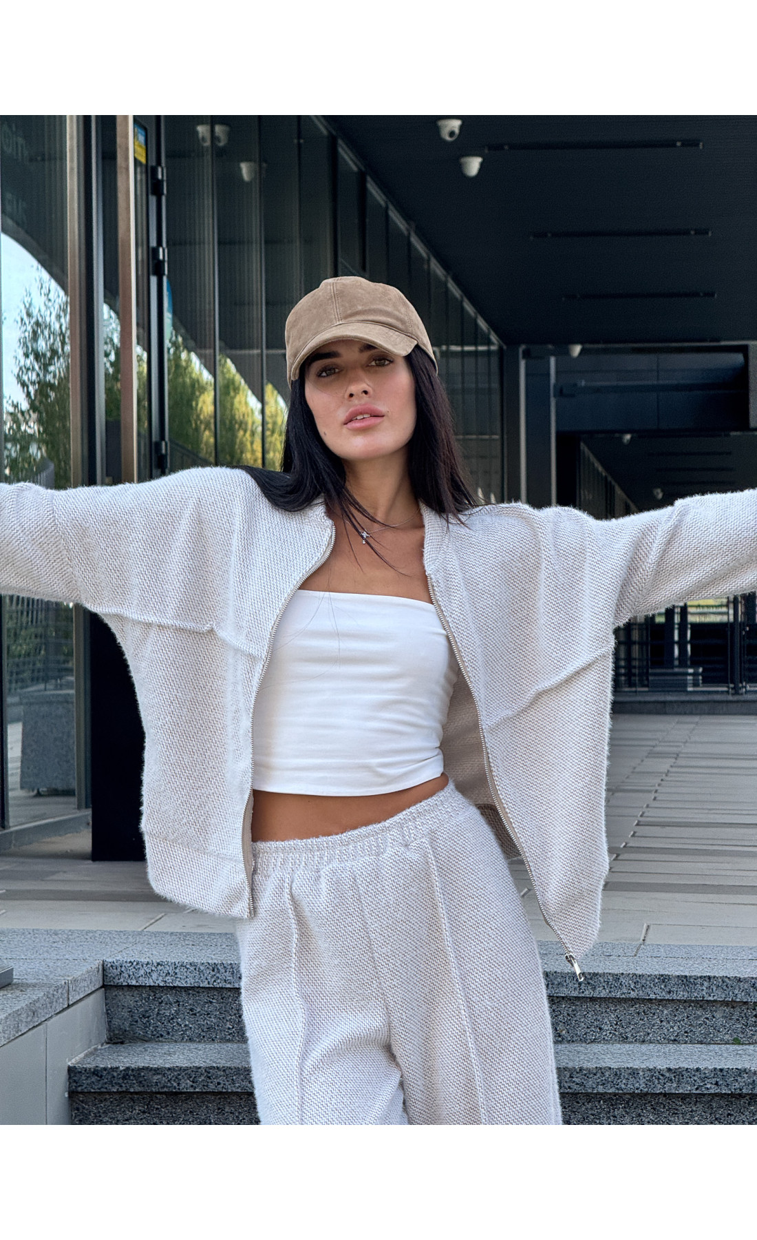 Костюм жіночий стильний осінь модний