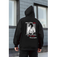 Худі унісекс чоловіче жіноче  чорного кольору оверсайз