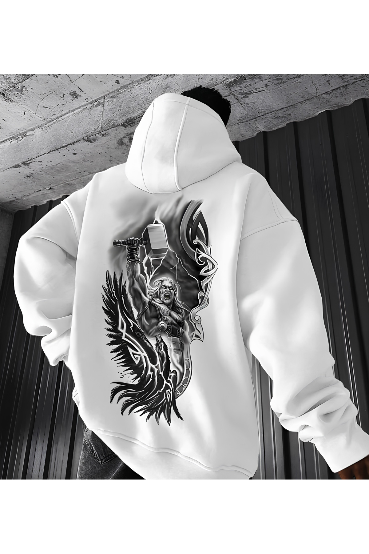 Худі з дтф оверсайз унісекс не утеплене