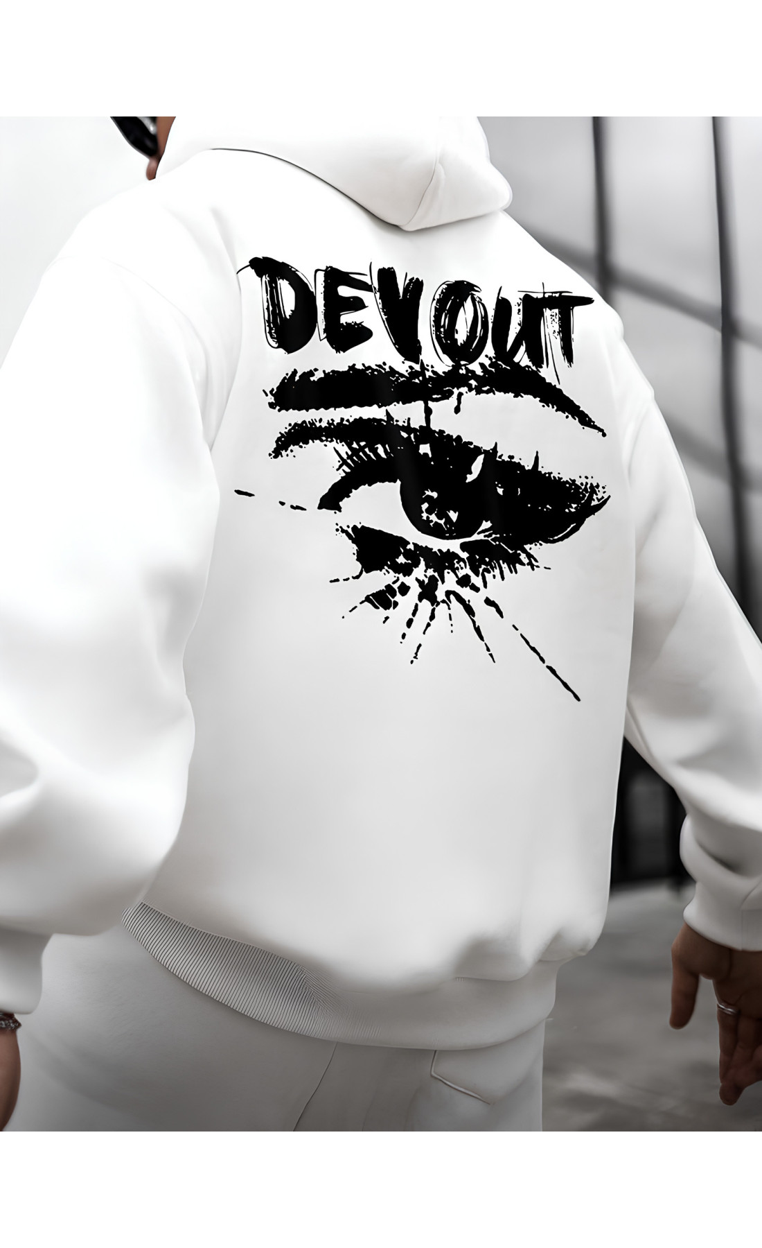 Худі з дтф оверсайз накатка принт оверсайз весна одяг чоловічий