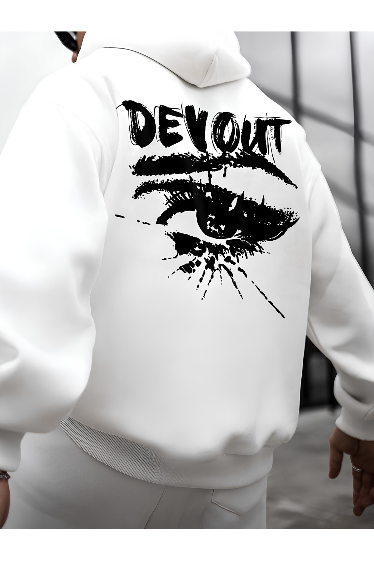 Худі з дтф оверсайз накатка принт оверсайз весна одяг чоловічий