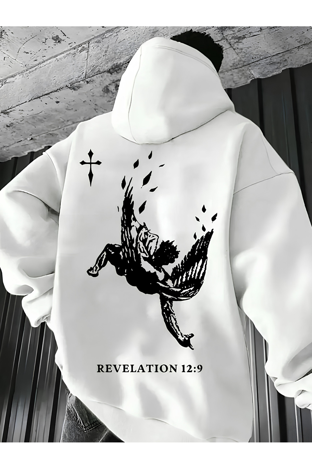 Худі з дтф оверсайз накатка принт оверсайз весна одяг чоловічий