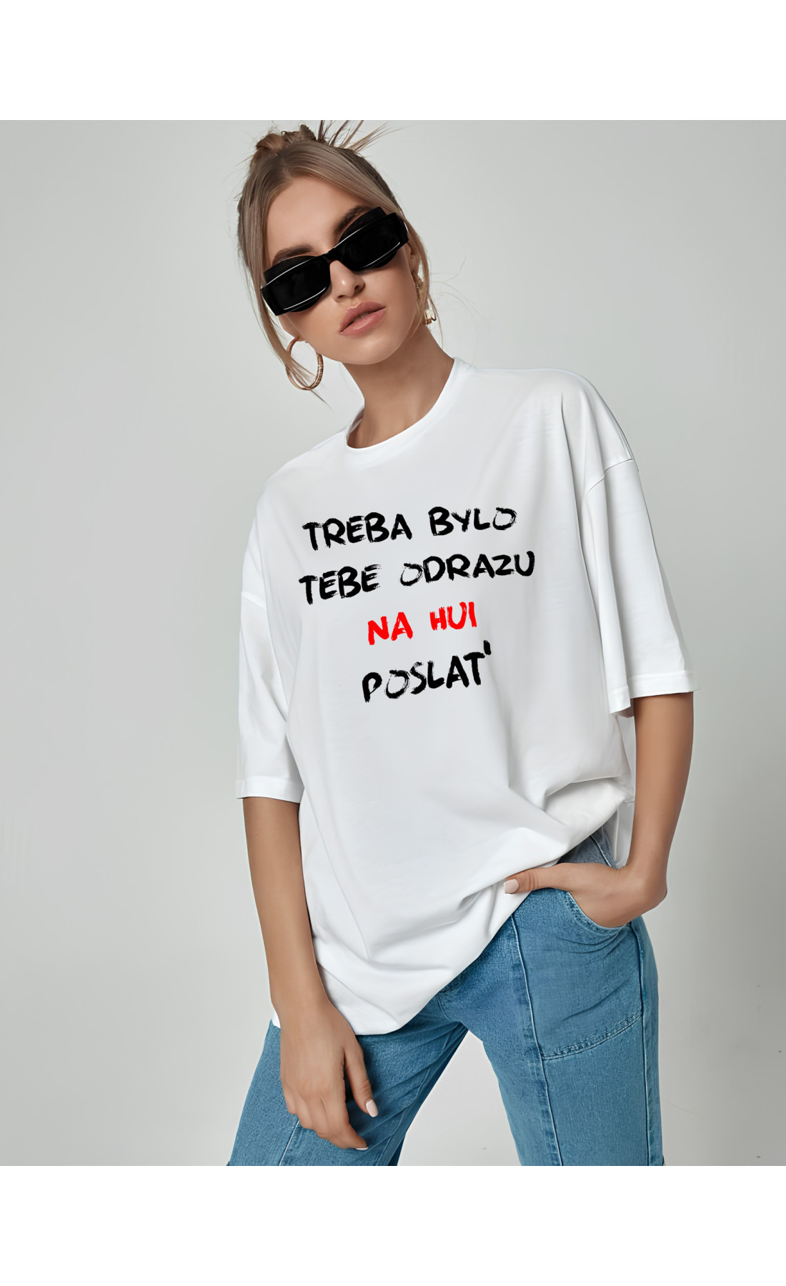 Жіноча футболка з мерчем  оверсайз розміри літо