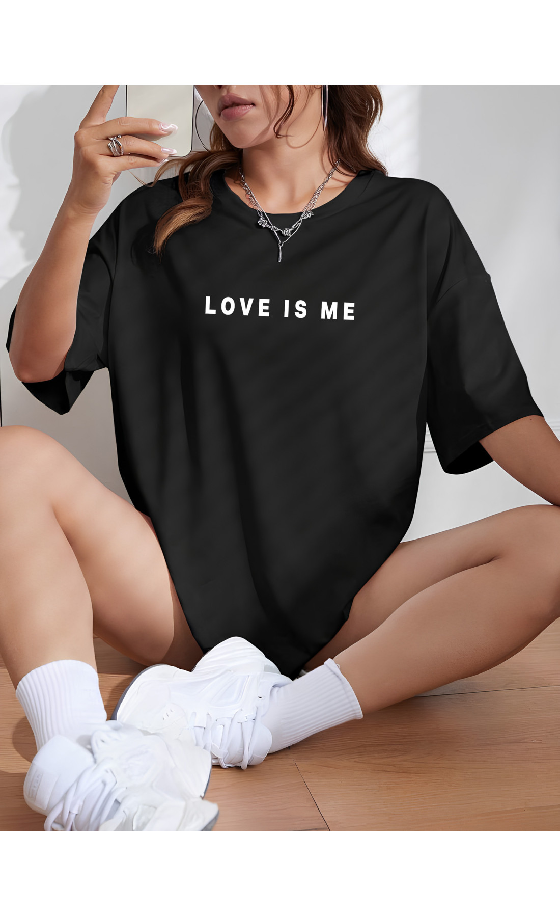 Футболка жіноча з принтмо   оверсайз  літо