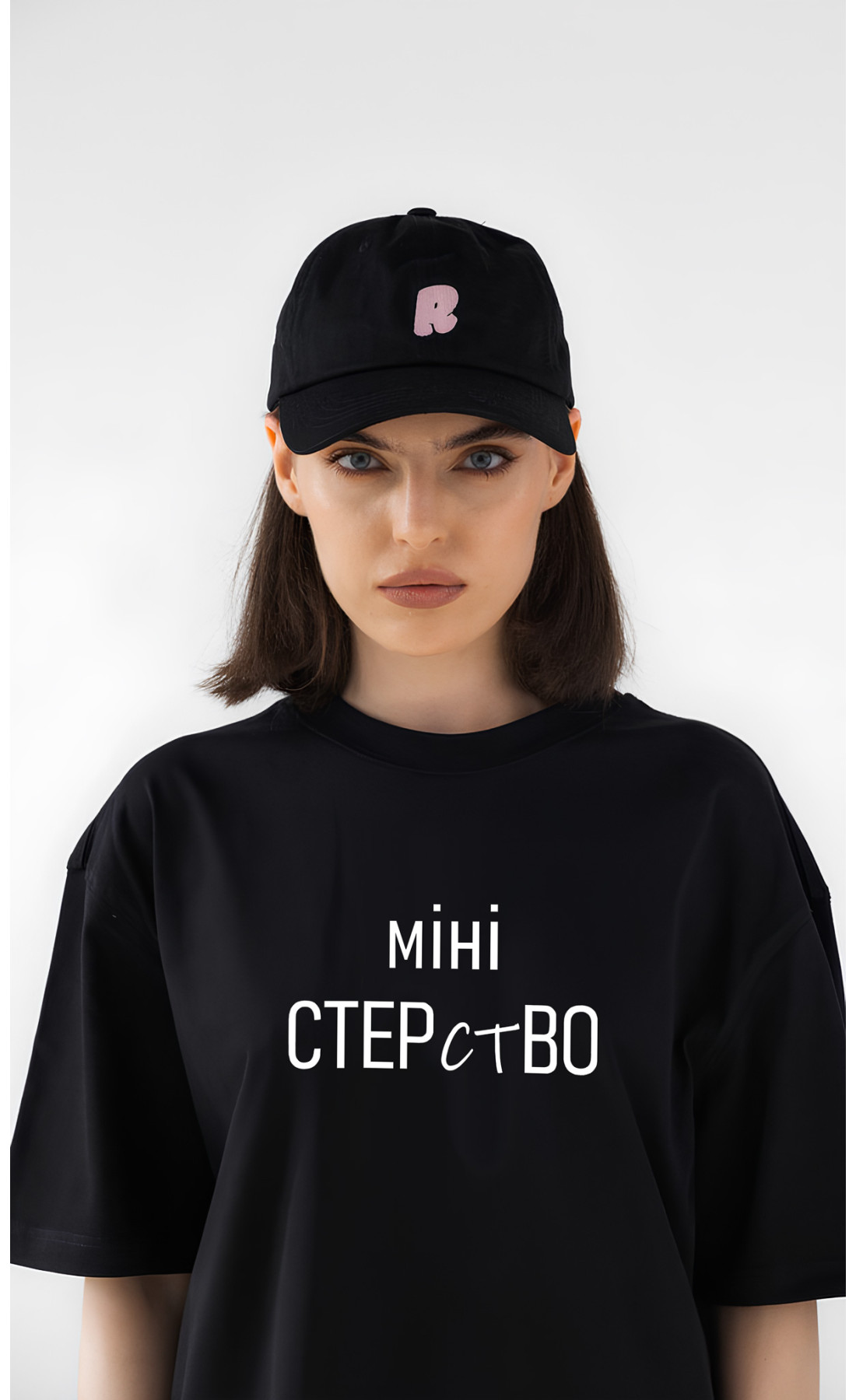 Жіноча футболка дтф   біла чорна