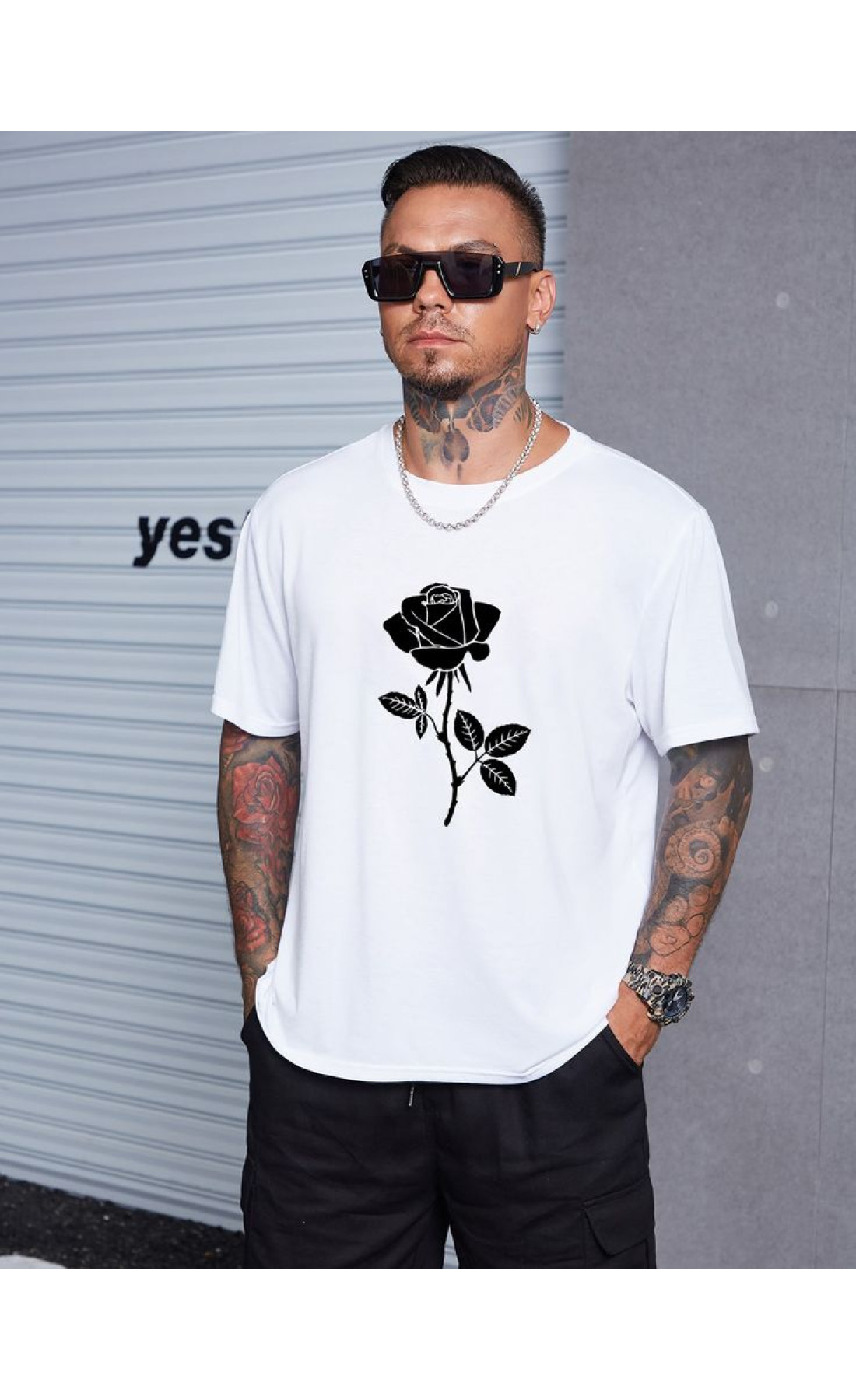 Біла чоловіча футболка з дтф (стандарт)