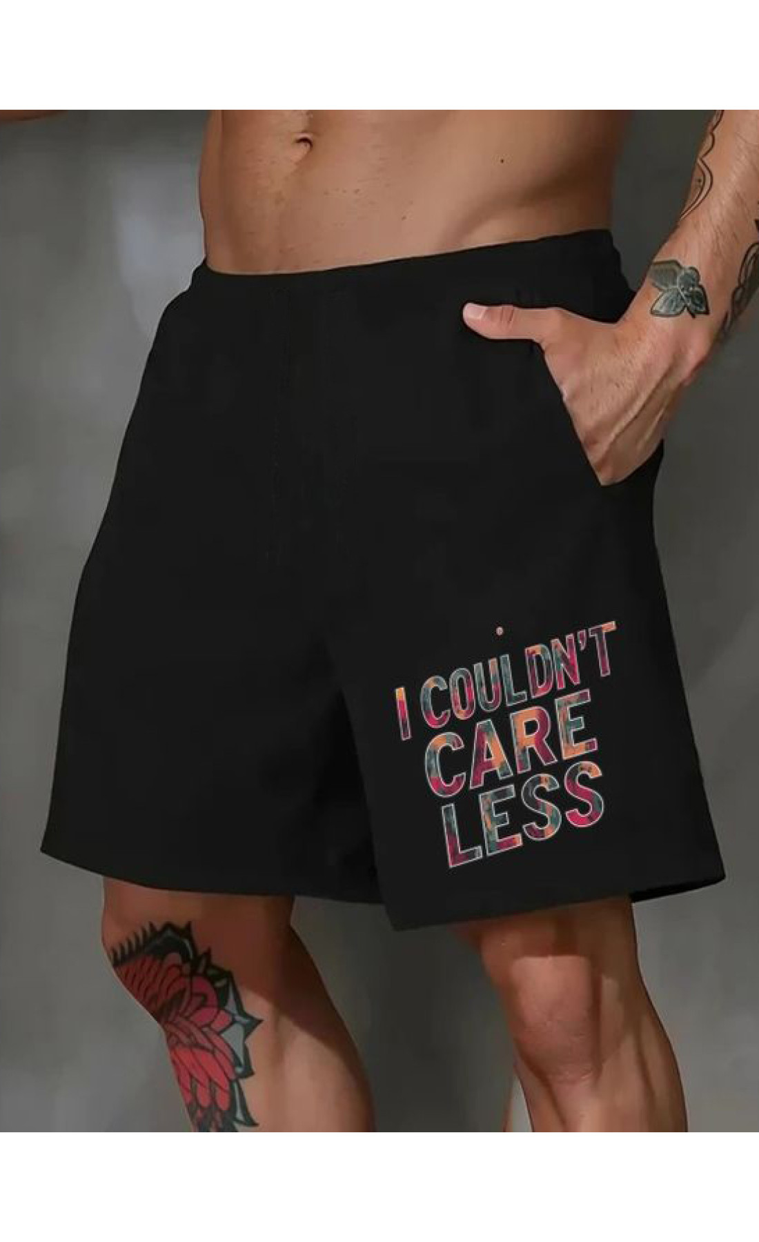 Чорні чоловічі  шорти з дтф