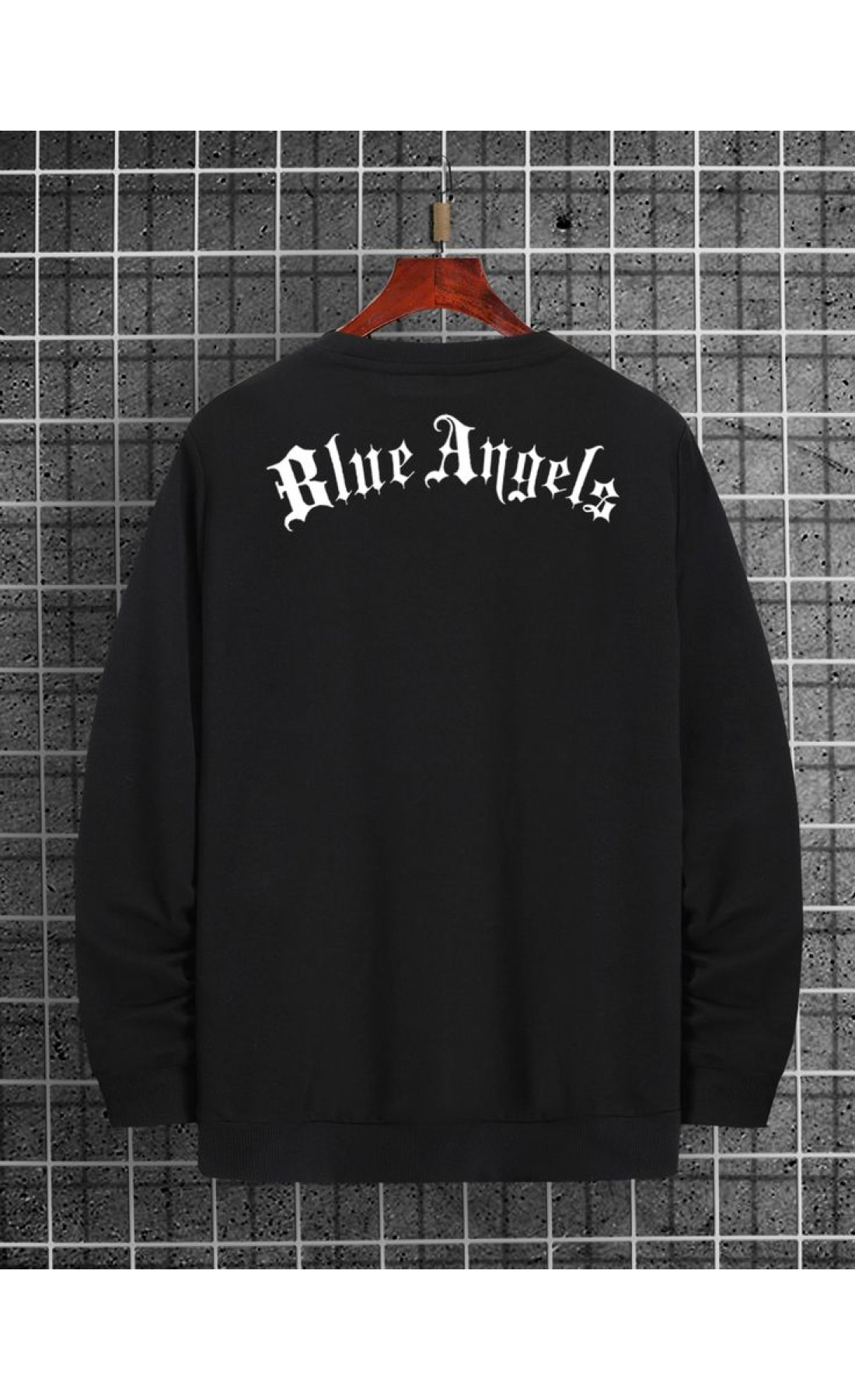 Чорний чоловічий світшот оверсайз