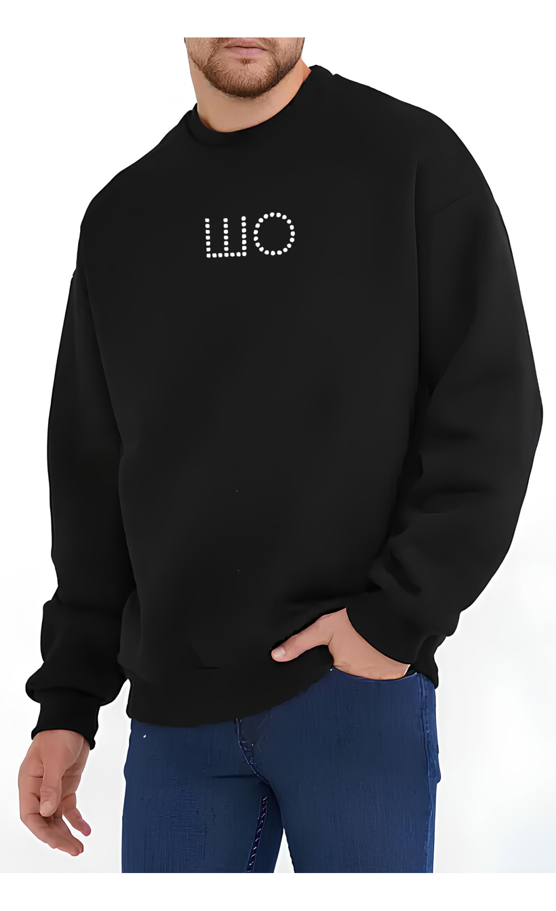 Світшот чоловічий стильний оверсайз дтф