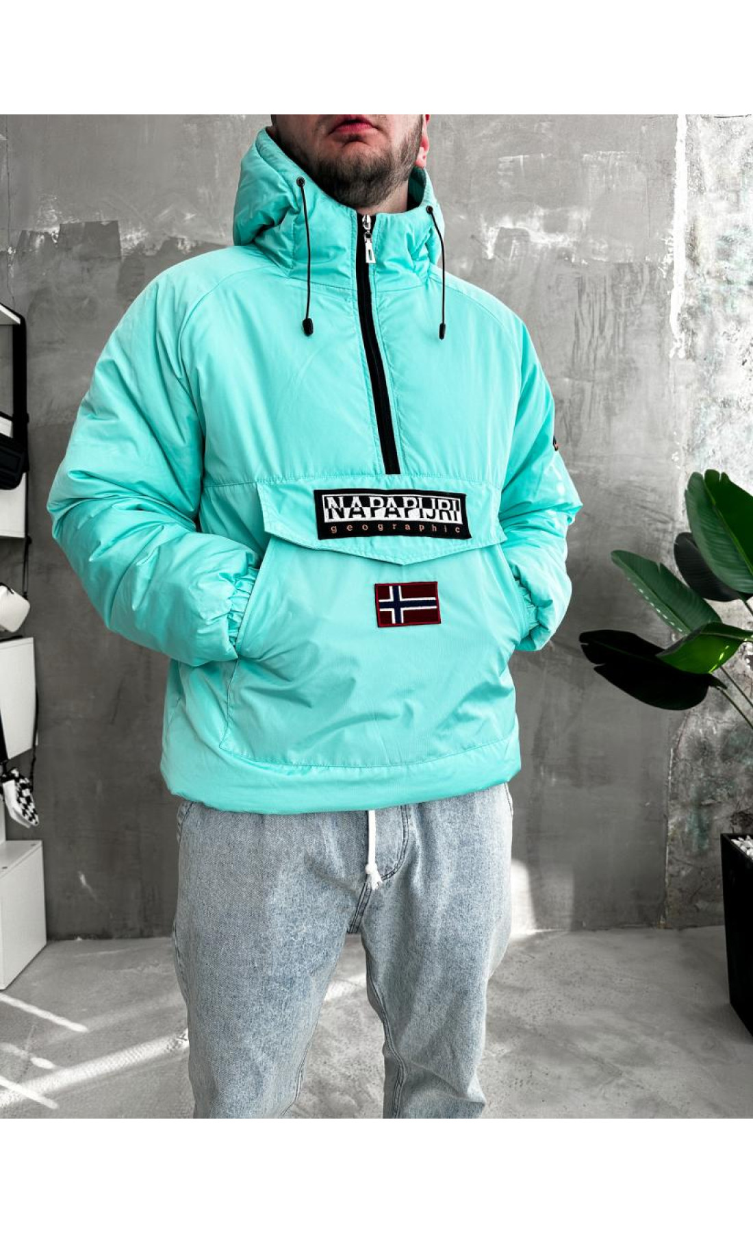 Утеплений анорак