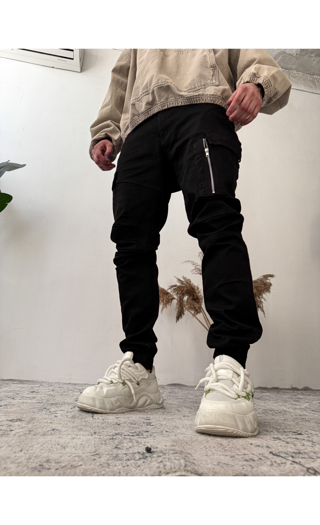 Джинси чоловічі джокери  чорного кольору