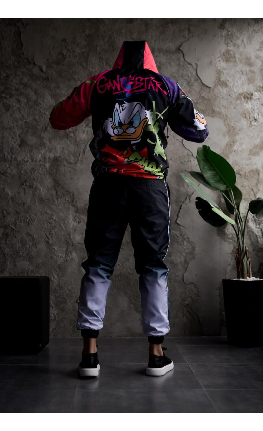 Костюм анорак джогери стильний модний сезон осінь зима  на підкладці